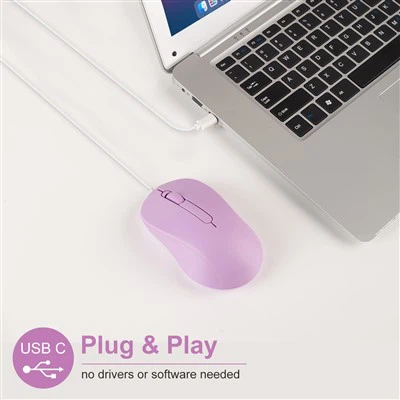 Souris de type C filaire